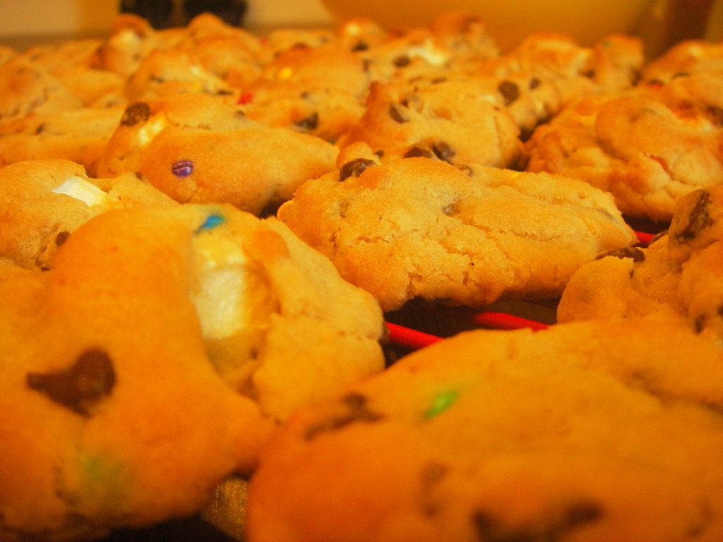 Rainy Day Rainbow Cookies