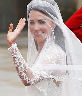 Kate Middleton Wedding Day