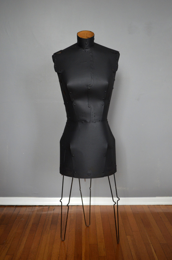 Chalkboard Painted Dress Form