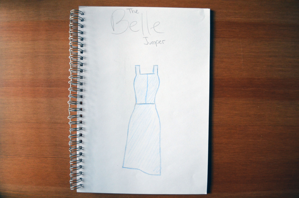 The Belle Jumper Sketch