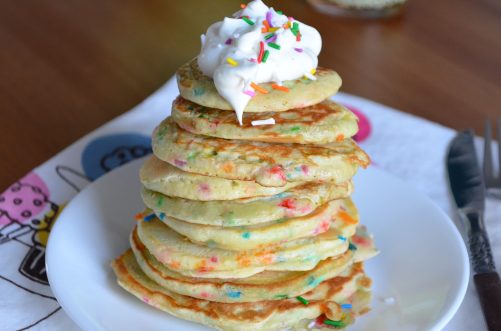 Birthday Cake Pancakes \\ Sophster-Toaster