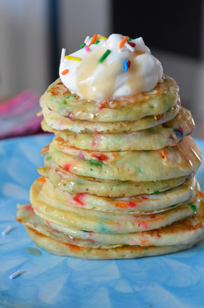 Birthday Cake Pancakes \\ Sophster-Toaster