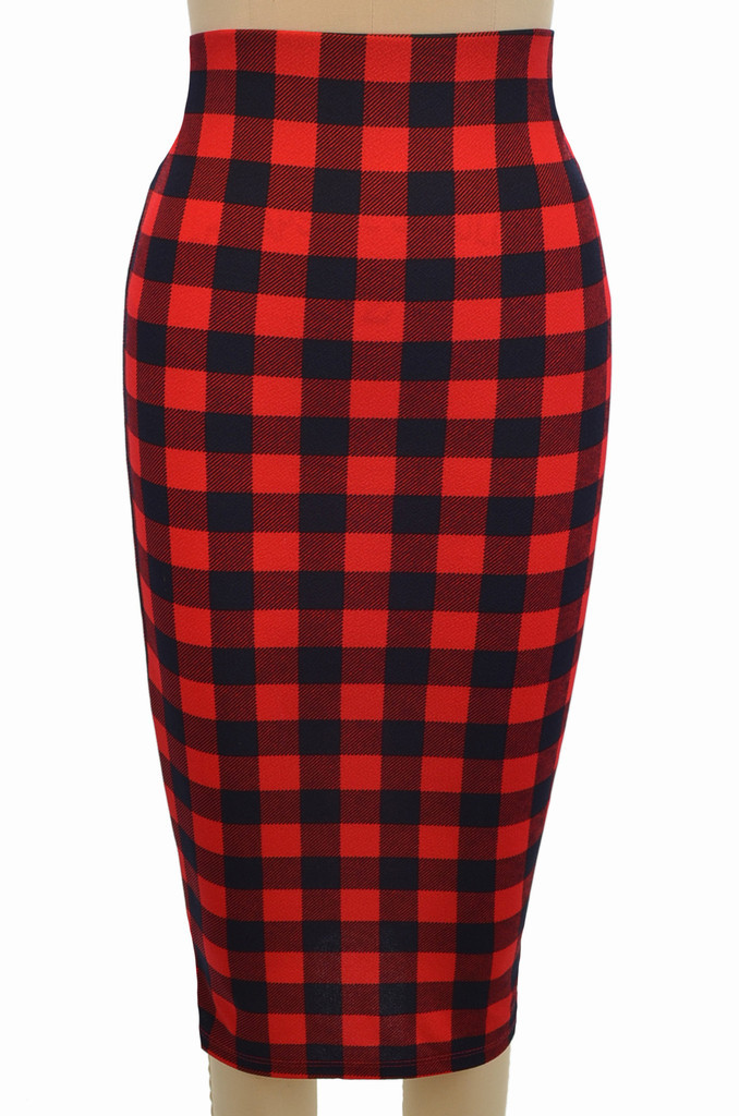 Le Bomb Shop's Autumn Essential Skirt in Red Buffalo Plaid \\ Sophster-Toaster Blog: My Current Obsessions