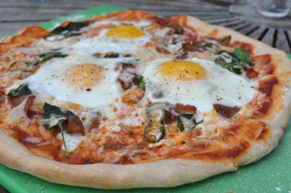 Grilled Breakfast Pizza \\ Sophster-Toaster Blog