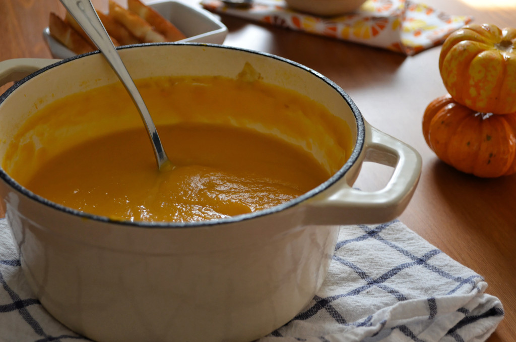 Butternut Squash and Ginger Soup \\ Sophster-Toaster Blog