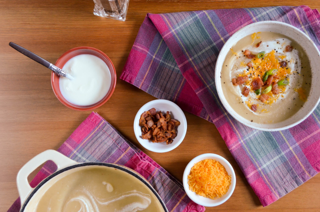 Baked Potato Soup \\ Sophster-Toaster Blog