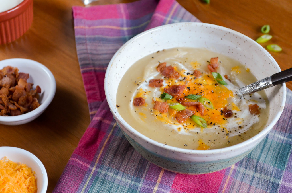 Baked Potato Soup \\ Sophster-Toaster Blog