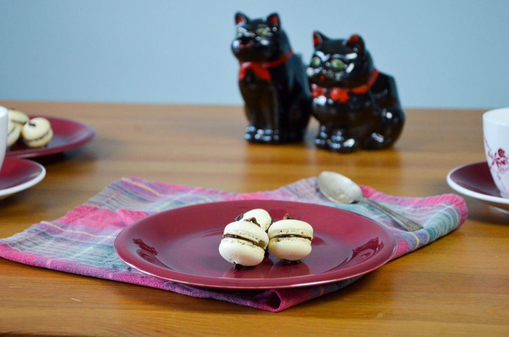 Chocolate Chip Cookie Macarons | Sophster-Toaster Blog