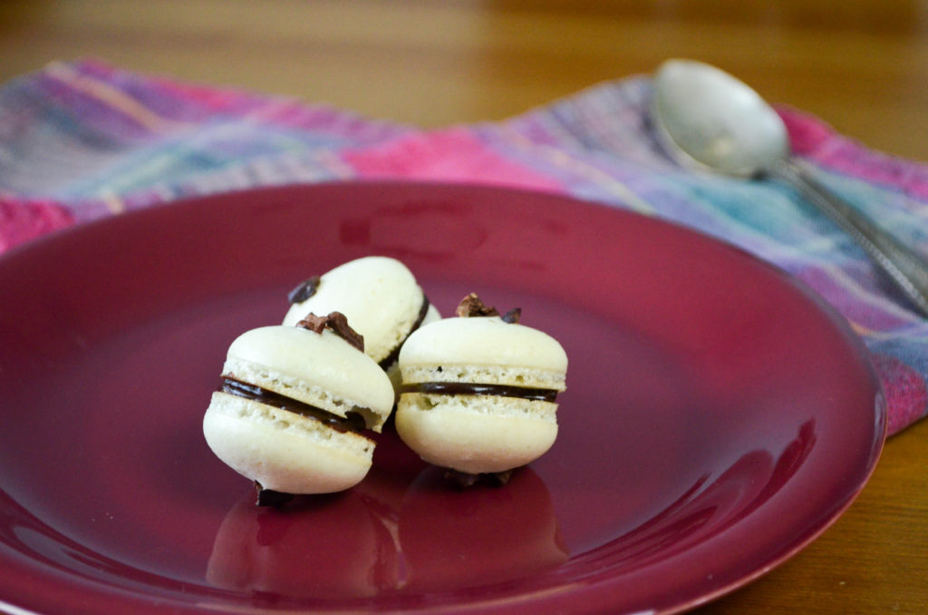 Chocolate Chip Cookie Macarons | Sophster-Toaster Blog