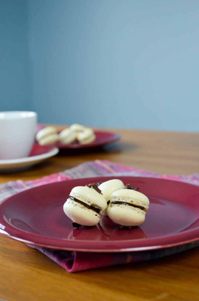 Chocolate Chip Cookie Macarons | Sophster-Toaster Blog