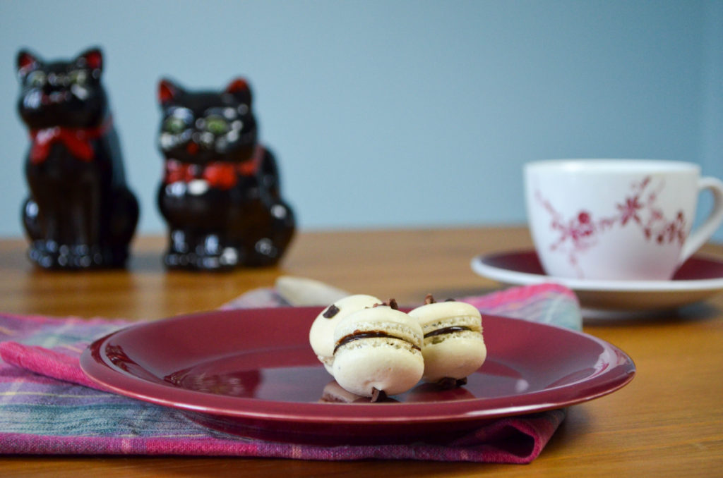 Chocolate Chip Cookie Macarons | Sophster-Toaster Blog