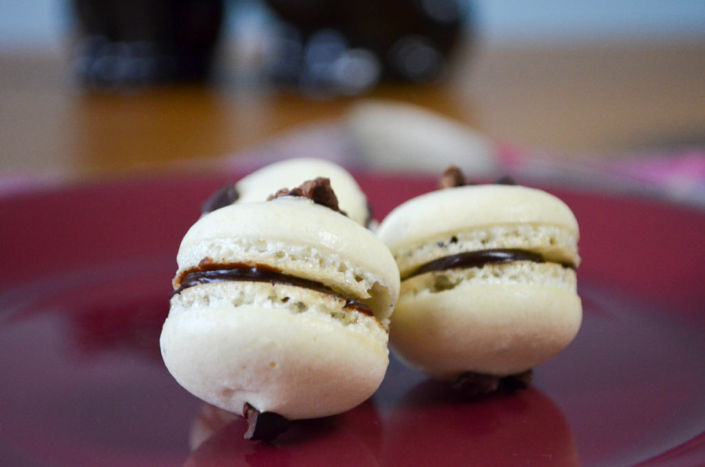 Chocolate Chip Cookie Macarons | Sophster-Toaster Blog