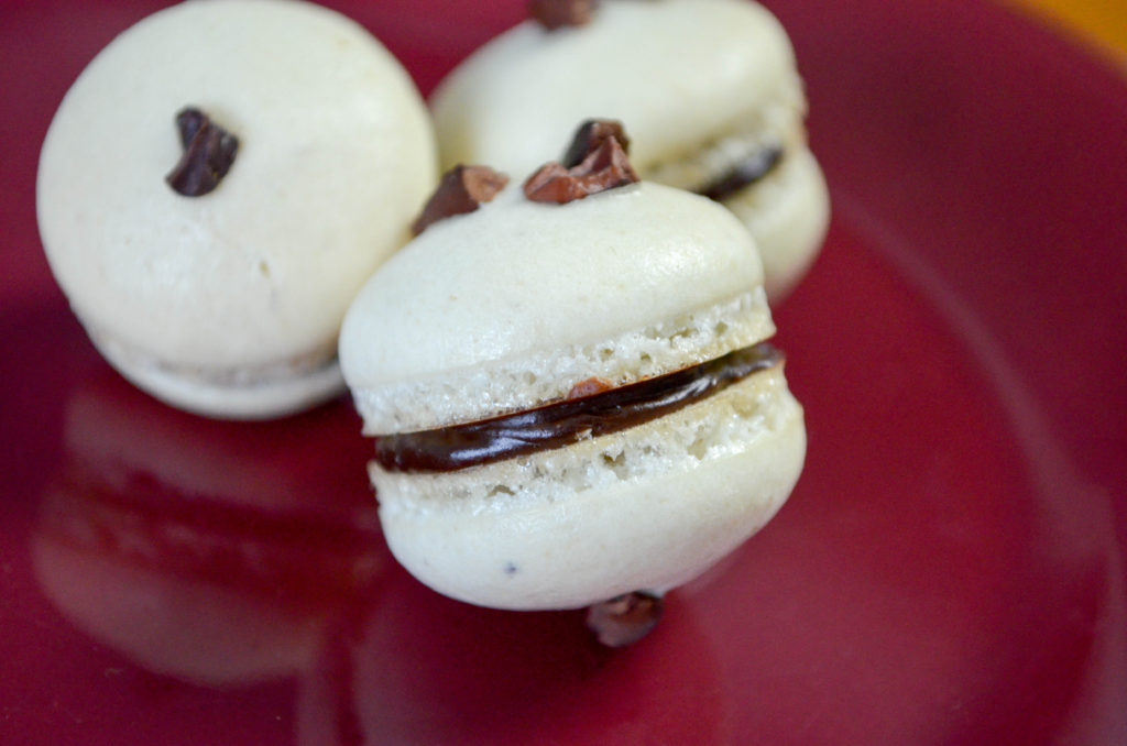 Chocolate Chip Cookie Macarons | Sophster-Toaster Blog