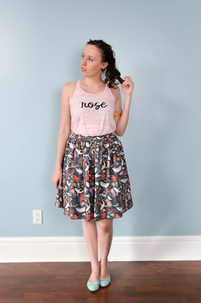 The Life Aquatic Skirt | Sophster-Toaster Blog