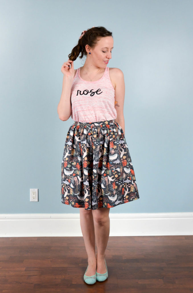 The Life Aquatic Skirt | Sophster-Toaster Blog