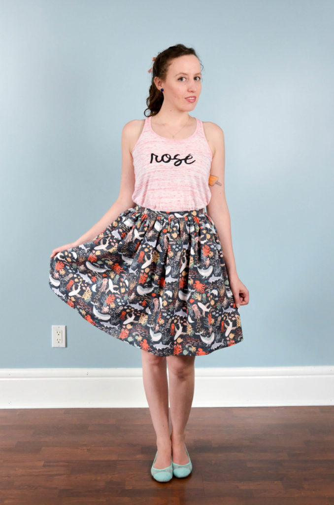 The Life Aquatic Skirt | Sophster-Toaster Blog