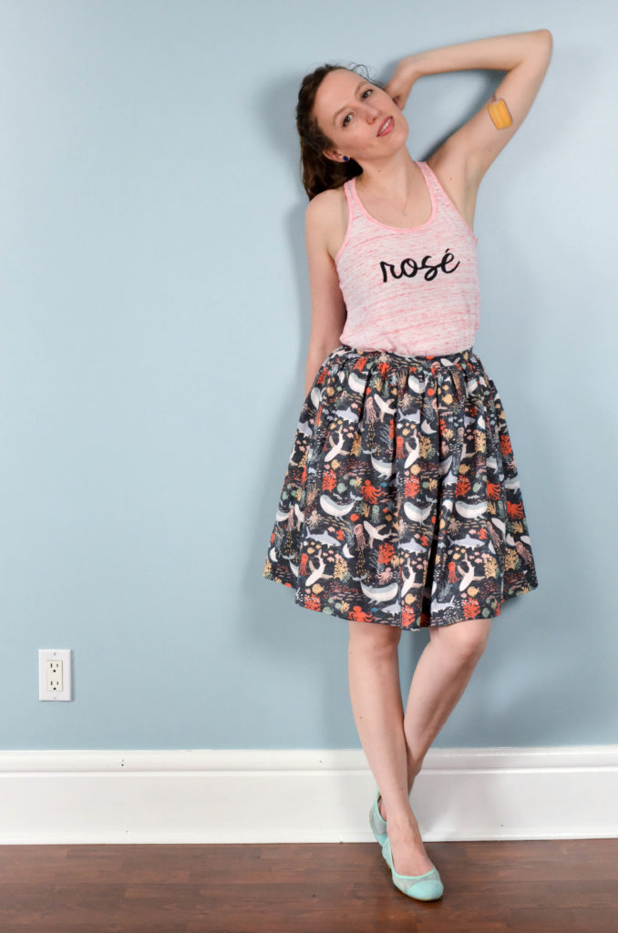 The Life Aquatic Skirt | Sophster-Toaster Blog