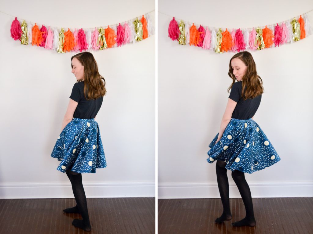 Night Skies and Lullabies Skirt | Sophster-Toaster Blog