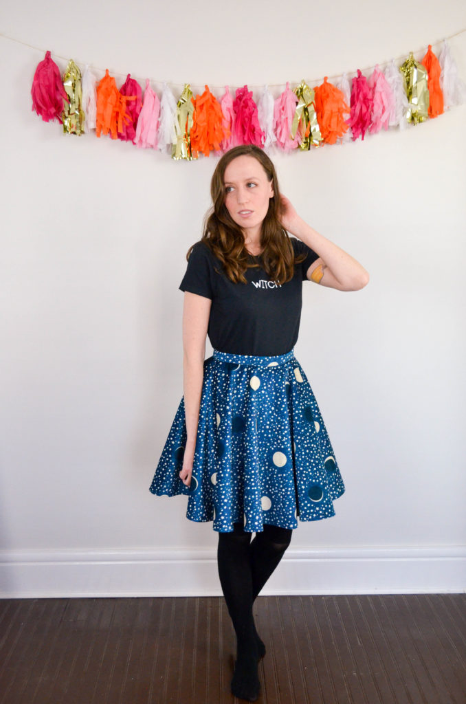 Night Skies and Lullabies Skirt | Sophster-Toaster Blog