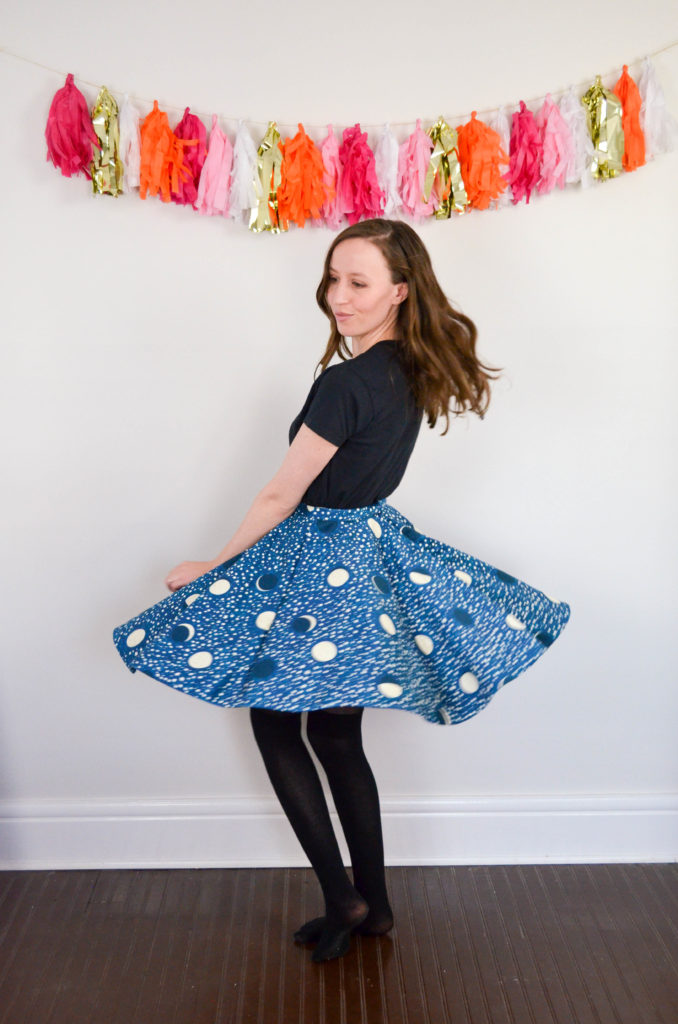 Night Skies and Lullabies Skirt | Sophster-Toaster Blog