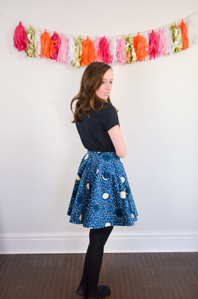 Night Skies and Lullabies Skirt | Sophster-Toaster Blog