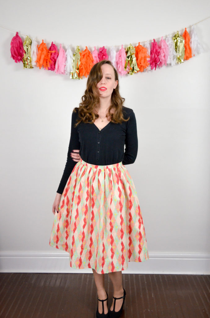 Martinis & Mistletoe Skirt | Sophster-Toaster Blog