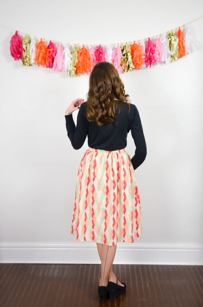 Martinis & Mistletoe Skirt | Sophster-Toaster Blog