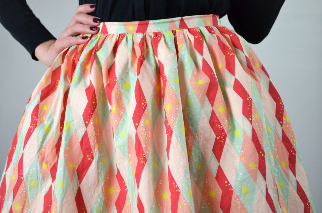 Martinis & Mistletoe Skirt | Sophster-Toaster Blog