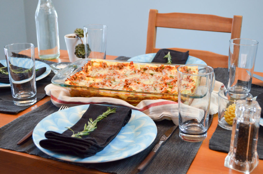 High Protein Vegetarian Lazy Lasagne | Sophster-Toaster Blog