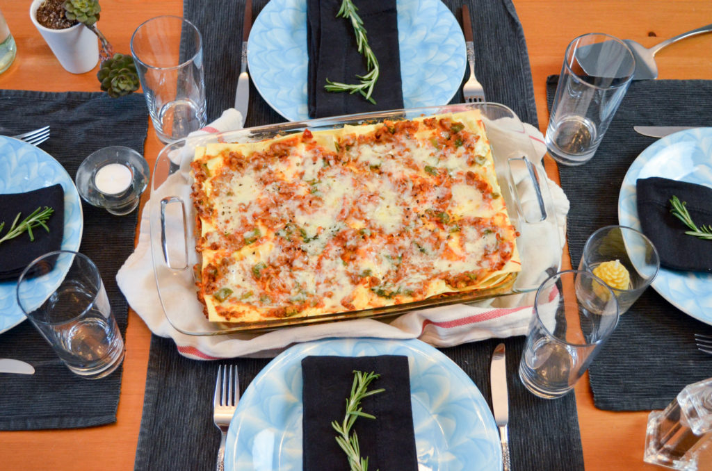 High Protein Vegetarian Lazy Lasagne | Sophster-Toaster Blog