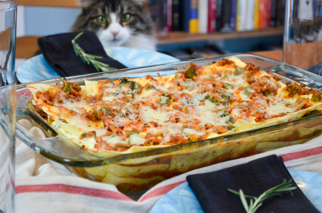 High Protein Vegetarian Lazy Lasagne | Sophster-Toaster Blog