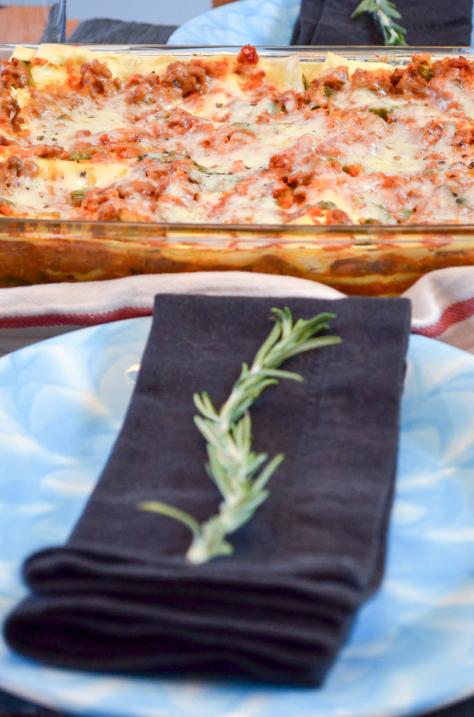 High Protein Vegetarian Lazy Lasagne | Sophster-Toaster Blog