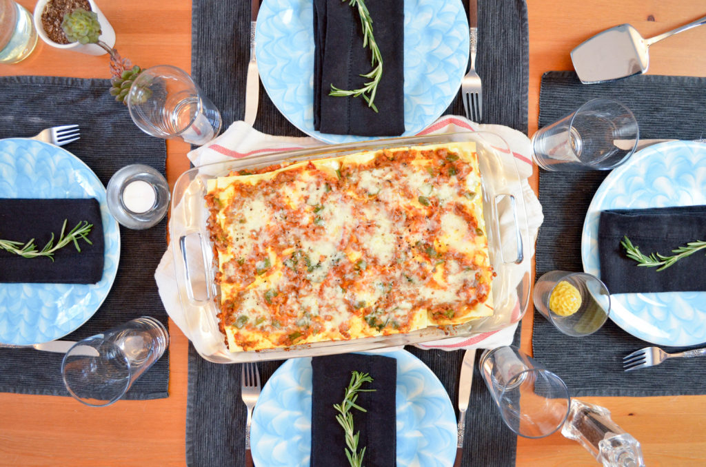 High Protein Vegetarian Lazy Lasagne | Sophster-Toaster Blog