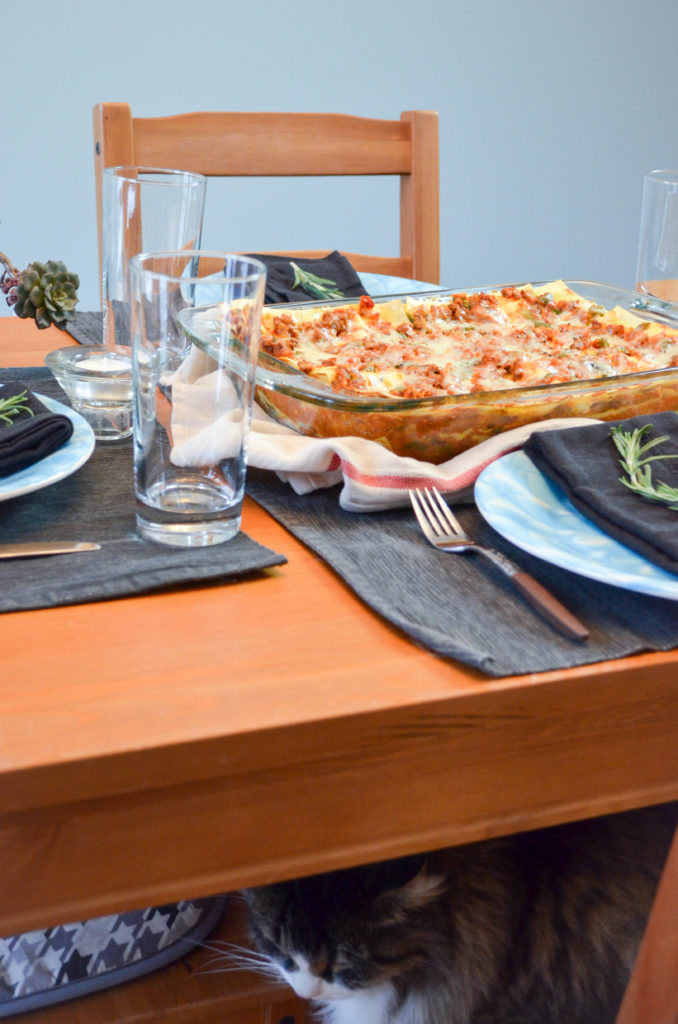 High Protein Vegetarian Lazy Lasagne | Sophster-Toaster Blog