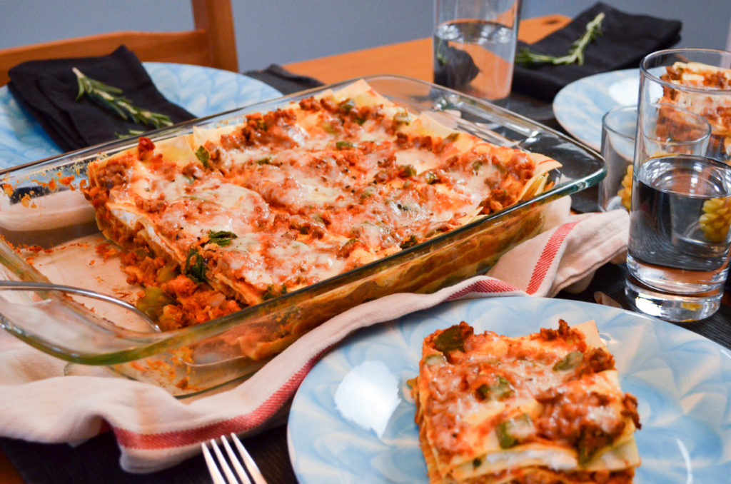 High Protein Vegetarian Lazy Lasagne | Sophster-Toaster Blog