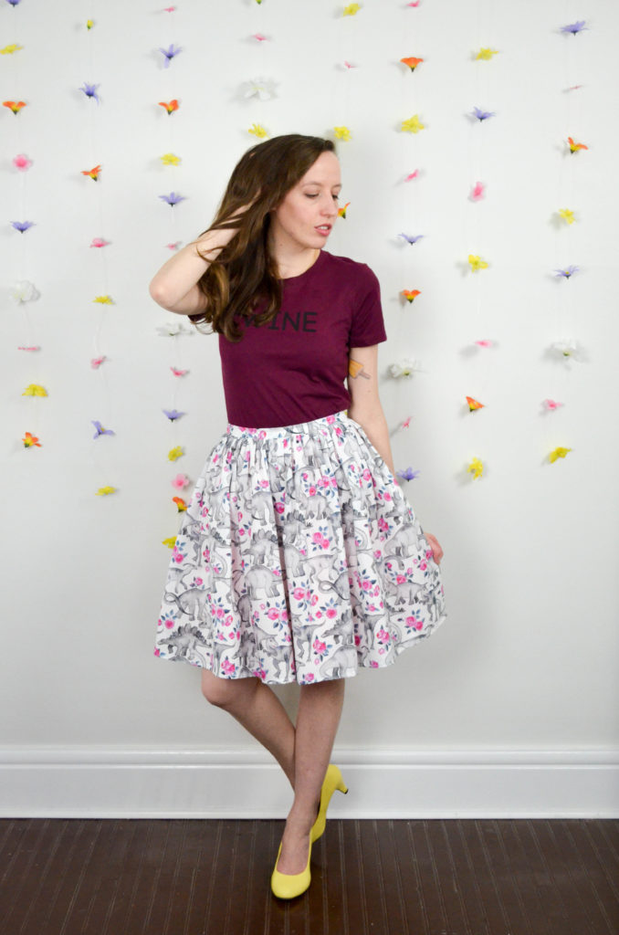 Tea Rex Skirt | Sophster-Toaster Blog