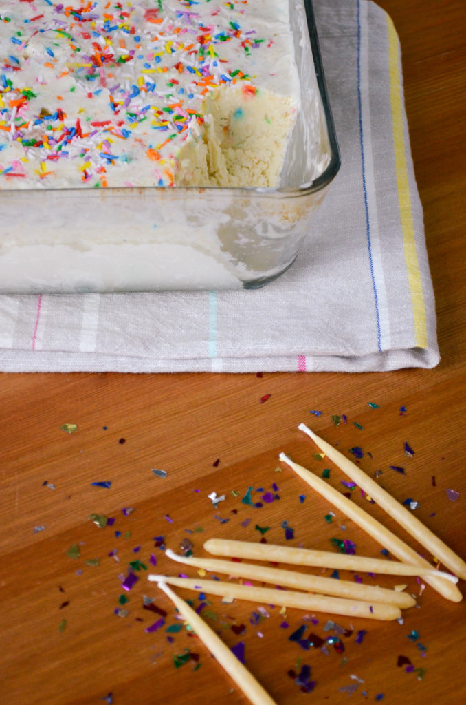 Homemade Birthday Cake Ice Cream | Sophster-Toaster Blog