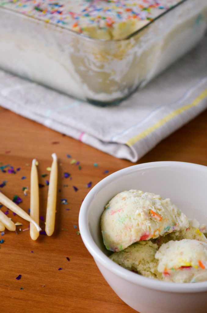 Homemade Birthday Cake Ice Cream | Sophster-Toaster Blog