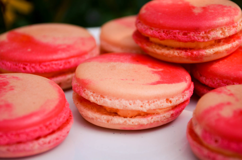 Peaches & Cream Macarons | Sophster-Toaster