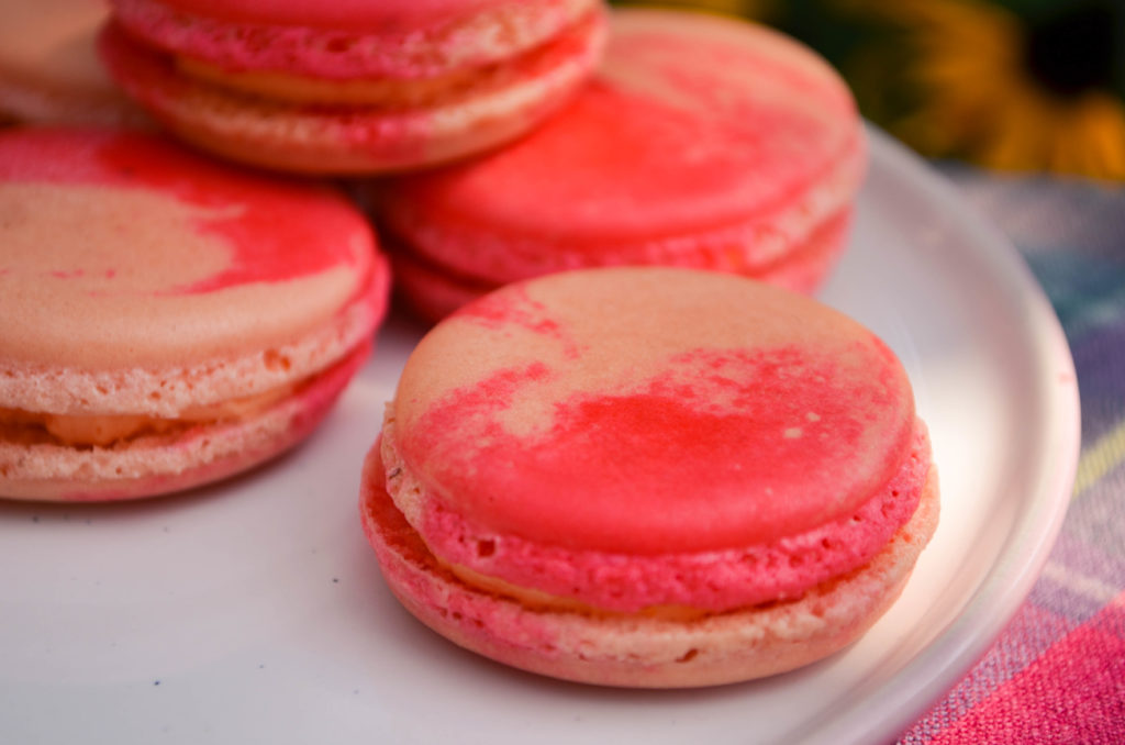 Peaches & Cream Macarons | Sophster-Toaster