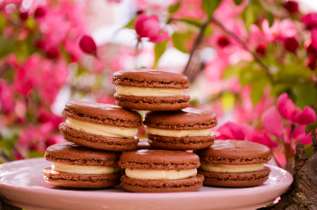 Black Forest Cake Macarons | Sophster-Toaster