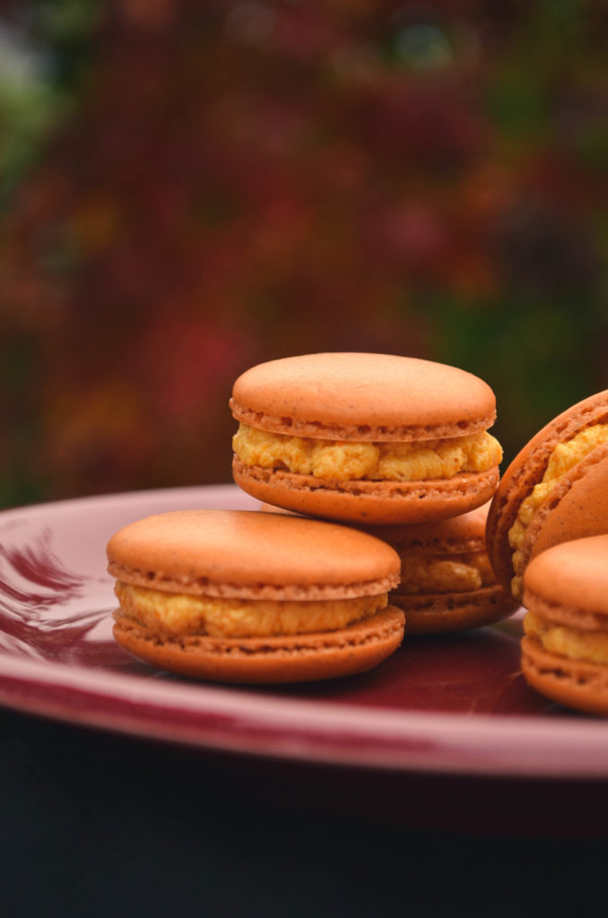 Pumpkin Spice Macarons | Sophster-Toaster