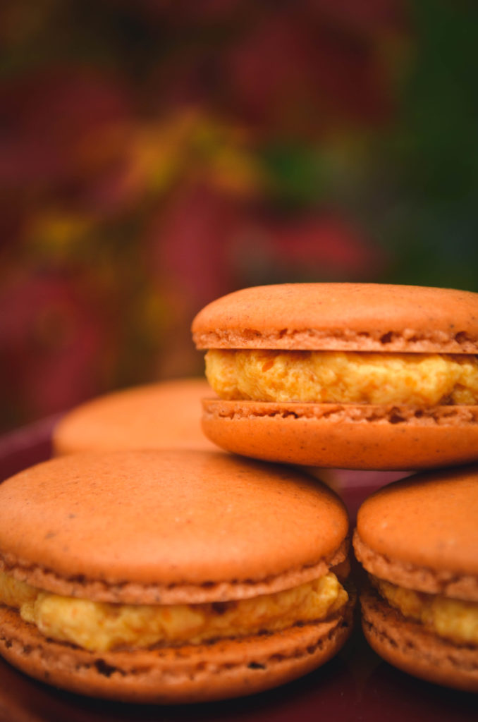 Pumpkin Spice Macarons | Sophster-Toaster