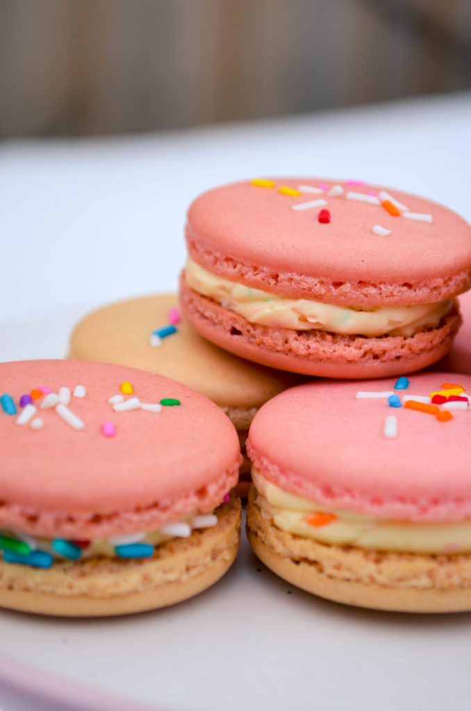 Birthday Cake Macarons | Sophster-Toaster