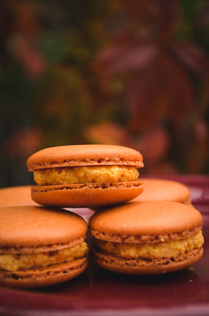 Pumpkin Spice Macarons | Sophster-Toaster